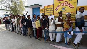 assemblyelections2017live:52%voterturnoutinuptill3pm40%inuttarakhandtill1pm